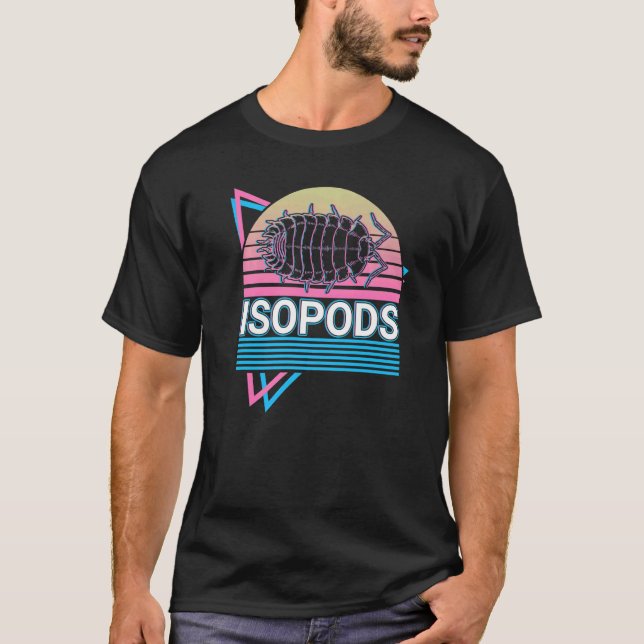 Isopods Retro   T-Shirt (Front)