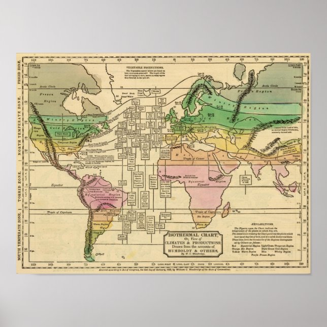 Isothermal chart, productions poster (Front)