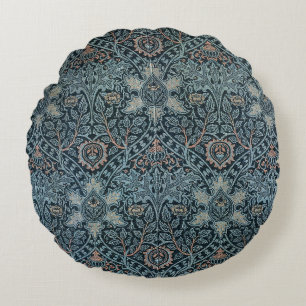 Ispahan by William Morris Round Cushion
