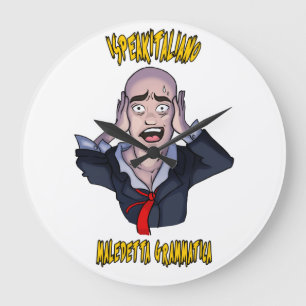 iSpeakItaliano Wall Clock