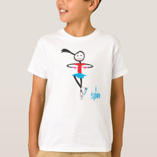 ispin ice skater T-Shirt