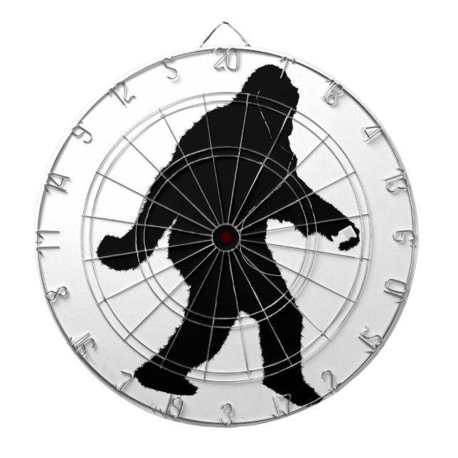 iSquatch (Add Background Colour) Dartboard (Front)