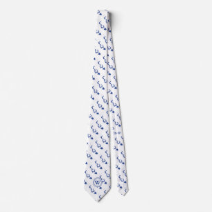 ISRAEL Christian Scripture Monogram Tie