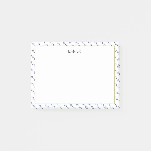 ISRAEL Christian Scripture Post-it Notes (Front)