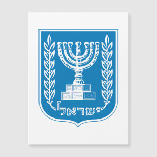 Israel country coat arms symbol emblem flag