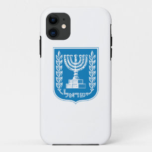 Israel country coat arms symbol emblem flag iPhone 11 case