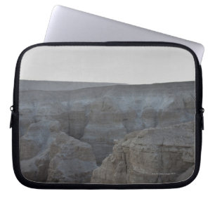 Israel, Dead Sea, rock formations Laptop Sleeve