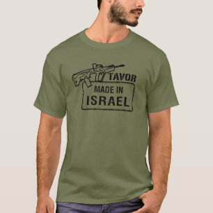 Israel Defence Forces Idf Tavor Gun Army Military T-Shirt