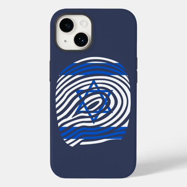 Israel DNA Case-Mate iPhone Case (Back)