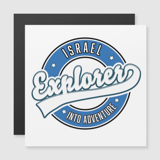 Israel explorer into adventure (Front/Back)