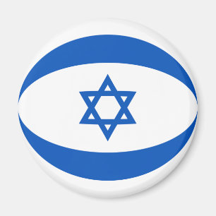 Israel Fisheye Flag Magnet