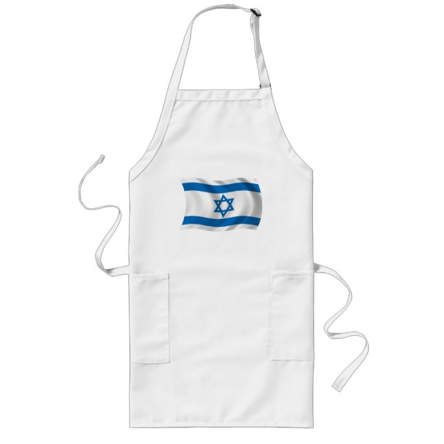 Israel Flag Apron (Front)