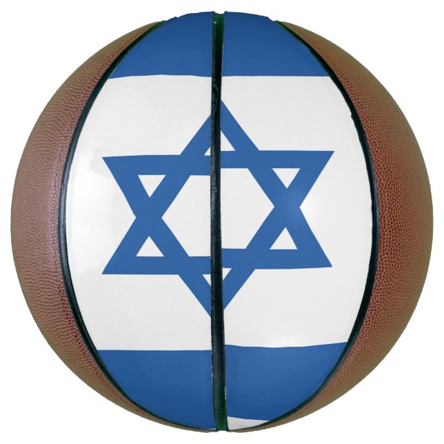 Israel Flag Basketball (Vertical)