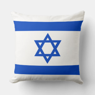 Israel flag blue Star of David Cushion