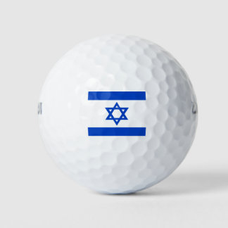 Israel flag blue Star of David Golf Balls