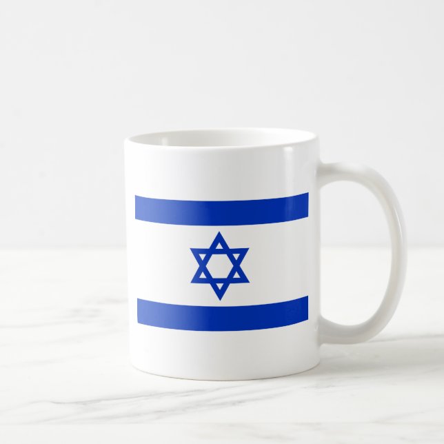 Israel Flag Coffee Mug (Right)