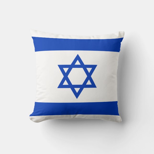 Israel Flag Cushion (Front)