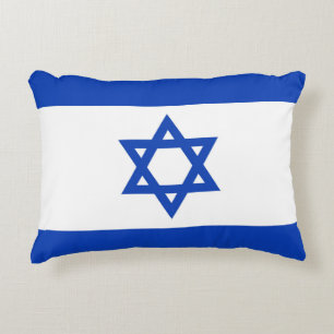Israel flag decorative cushion