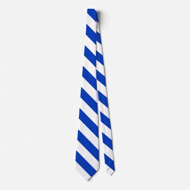 Israel Flag Elegant Patriotic Tie (Front)