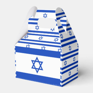 Israel Flag Favour Box