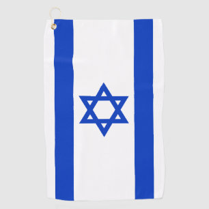 Israel Flag Golf Towel