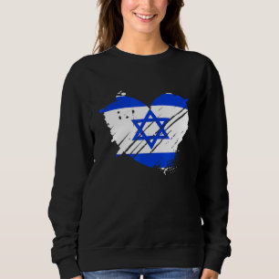 Israel Flag I Love Israel It Is In My Dna For Isra Sweatshirt