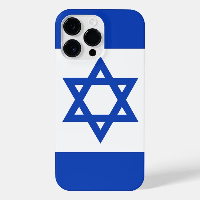Israel flag iPhone case (Back)
