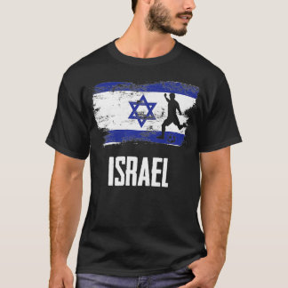 Israel Flag Jersey Israeli Soccer Team Israeli aun T-Shirt