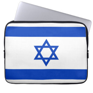 Israel flag laptop sleeve