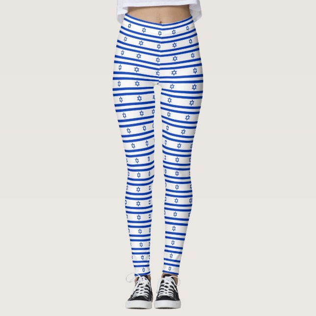 Israel flag  leggings (Front)