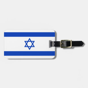 Israel Flag Luggage Tag