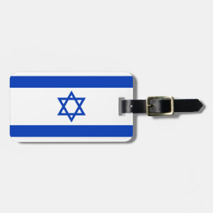 Israel Flag Luggage Tag
