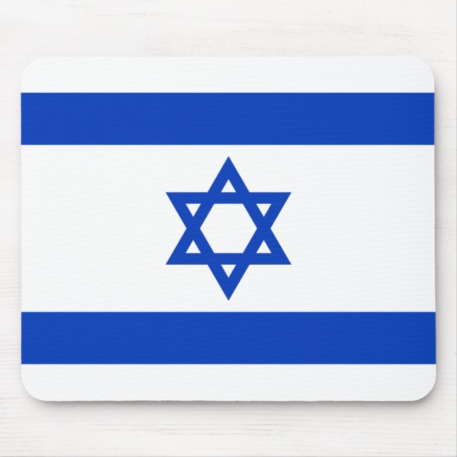Israel flag mouse pad (Front)