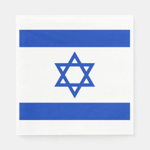 Israel Flag Napkin