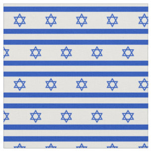 Israel Flag National Trendy Fabric /fashion