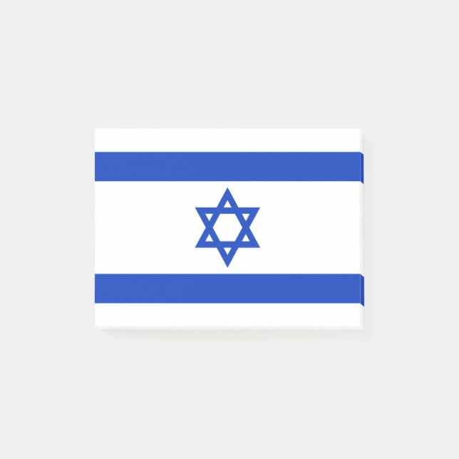 Israel Flag Post-it Notes (Front)