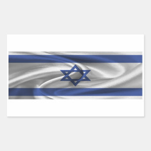 Israel Flag Rectangular Sticker