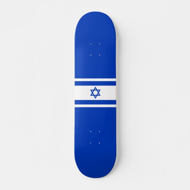 Israel flag  skateboard (Front)