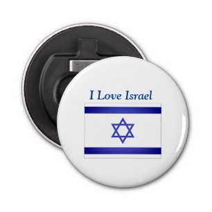  Israel Flag Star of David  Magnet Bottle Opener