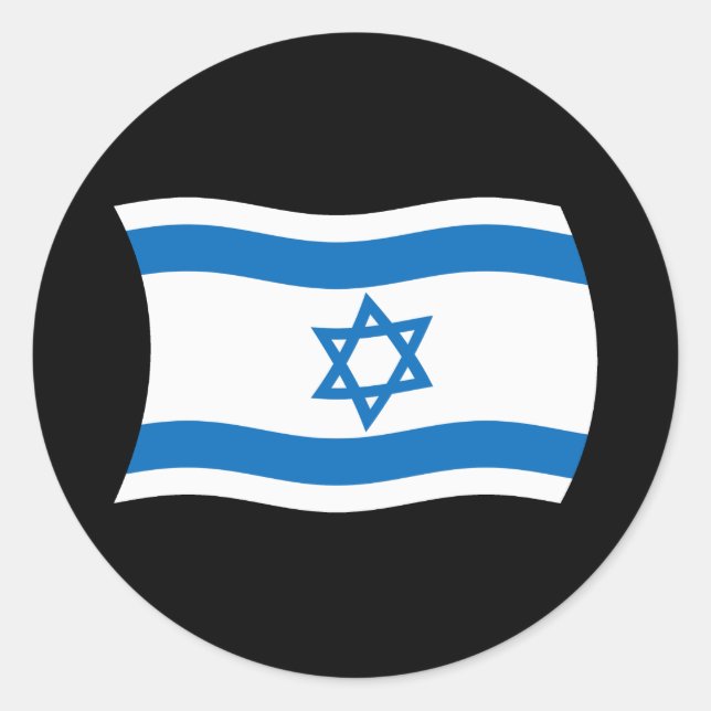 Israel Flag Sticker (Front)