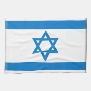 Israel Flag Tea Towel