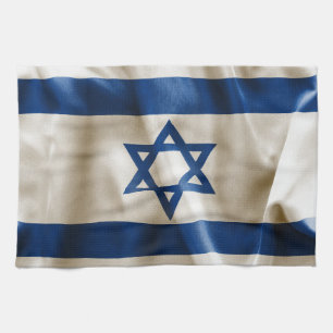 Israel Flag Tea Towel