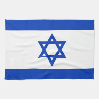 Israel Flag Tea Towel