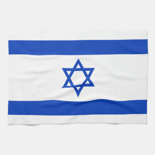 Israel Flag Tea Towel