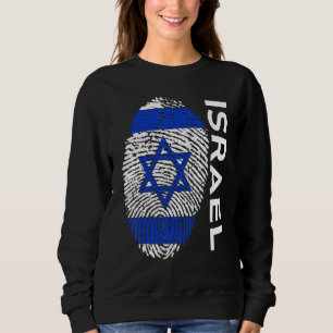 Israel Flag Team Jersey Sleeve Tee