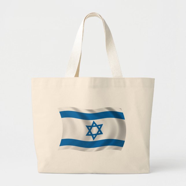 Israel Flag Tote Bag (Front)