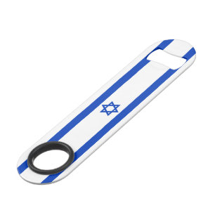 Israel flag white and blue patriotic modern