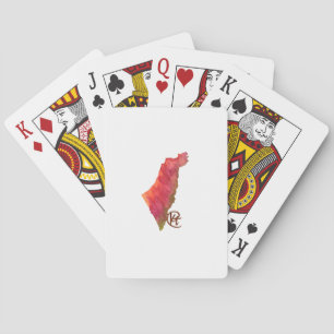 Israel Garden Art Playing Cards