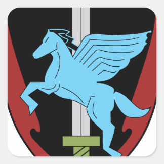 Israel IDF Army Sky Rider UAV Square Sticker