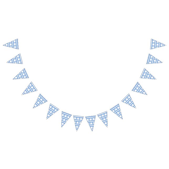 Israel Independence Day, Jewish Holidays Bunting (All)